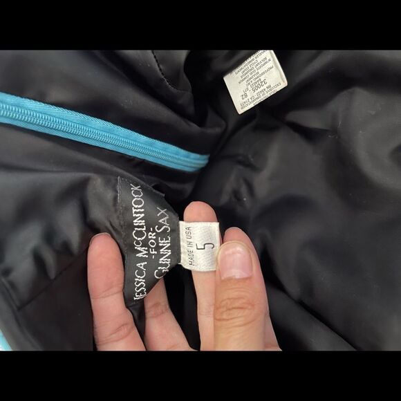 Jessica McClintock for gunne sax‎ satin mini gown - Picture 6 of 7